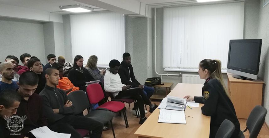 Another visit to BSAA by a representative of the Department for Citizenship and Migration of Zavodsky District of Minsk