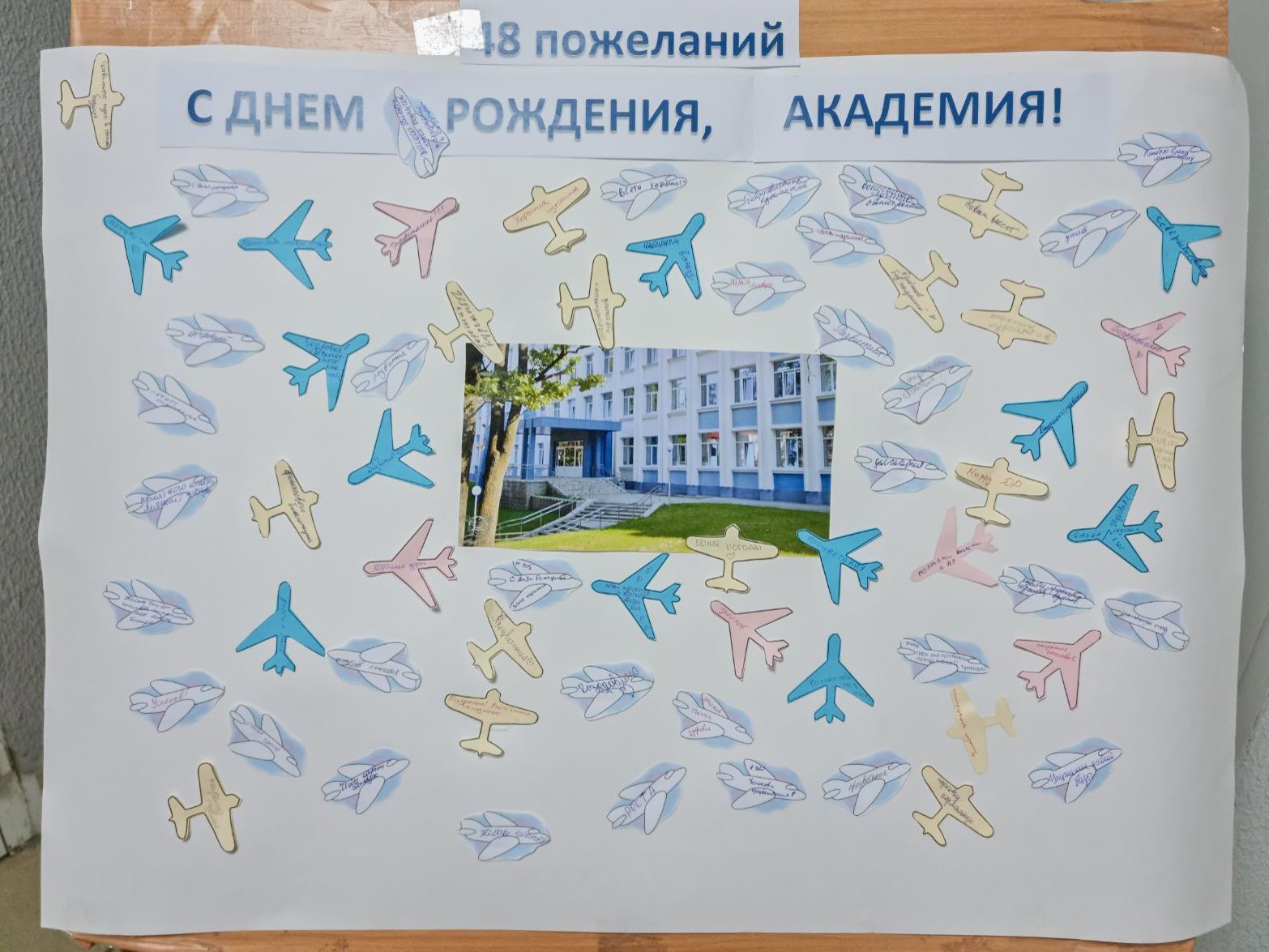 Поздравление сороками