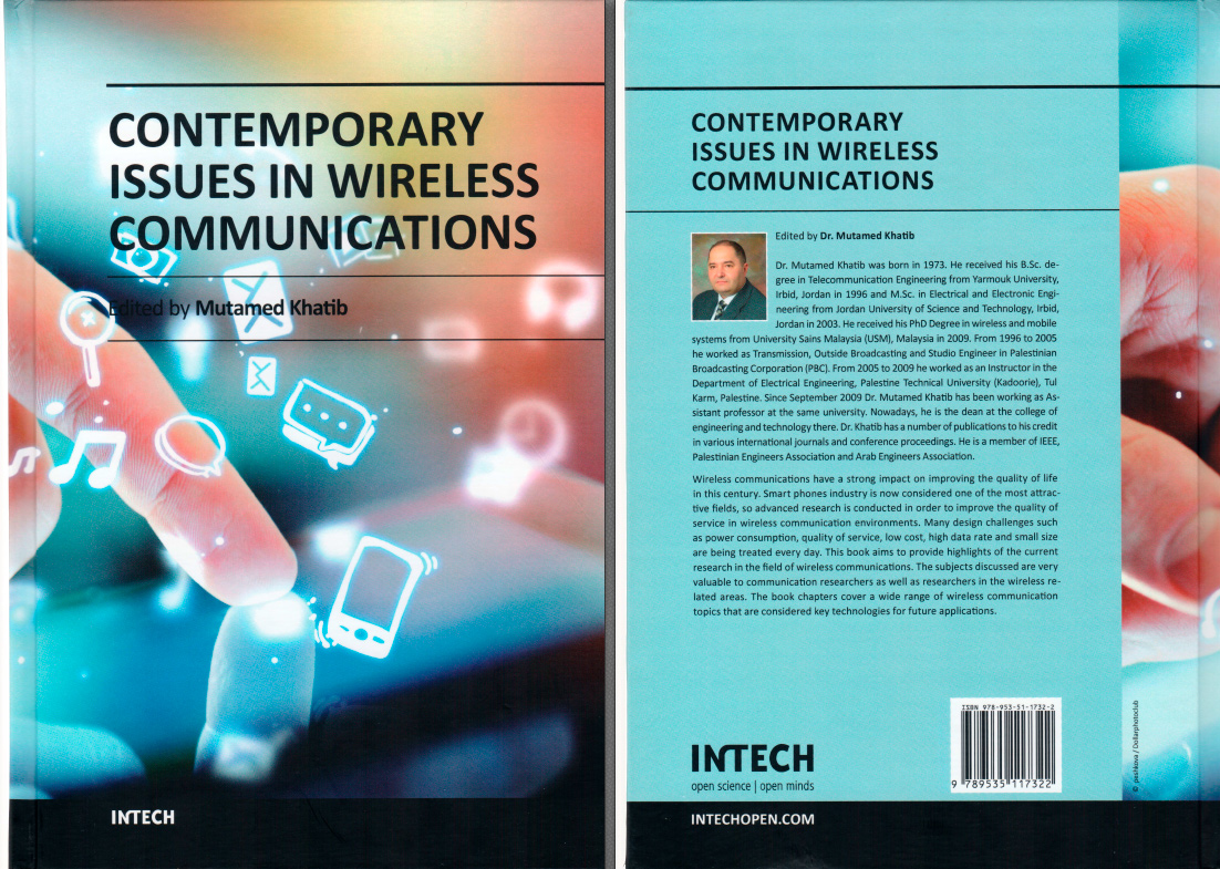 CONTEMPORARY ISSUES IN WIRELESS COMMUNICATIONS Edited by Dr. Mutamed Khatib