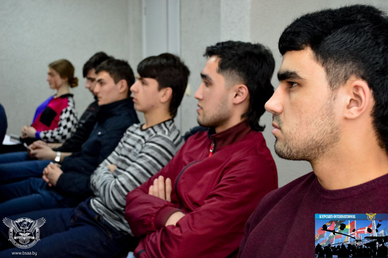 В Беларуси как дома – душевная встреча с иностранными курсантами БГАА