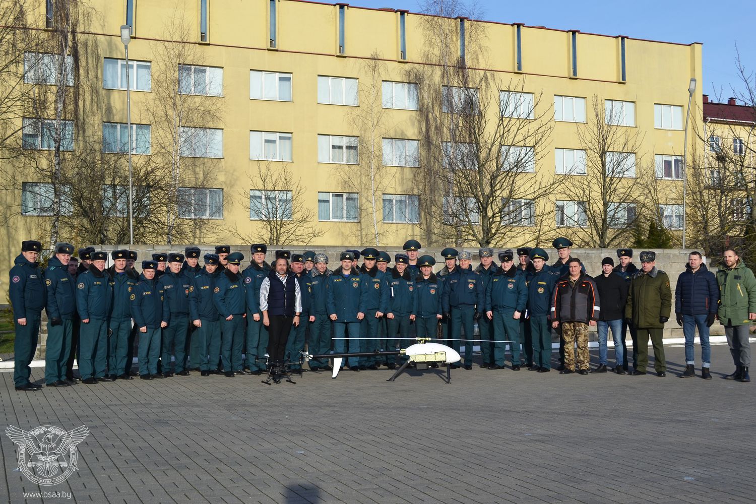 На базе Университета гражданской защиты МЧС проведено семинар-совещание по вопросам применения беспилотных летательных аппаратов БГАА