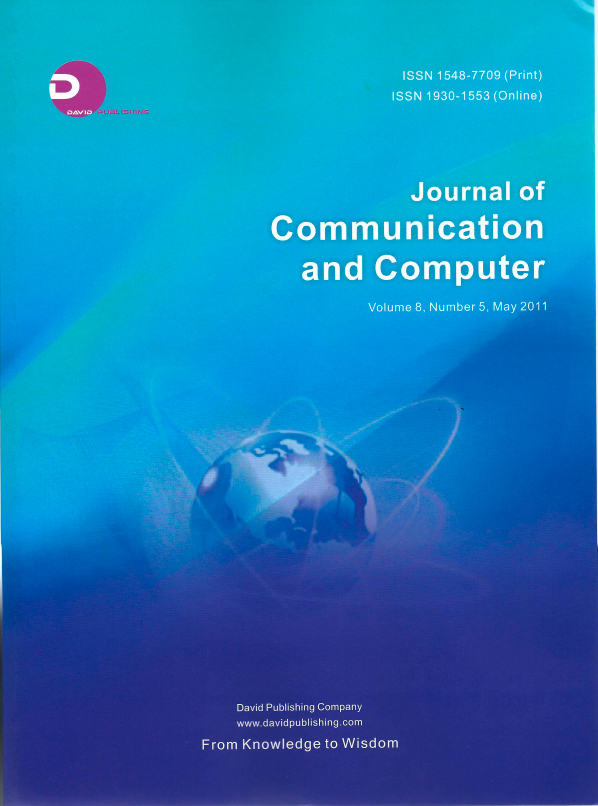 Journal of Communication and Computer -JCC 2011-