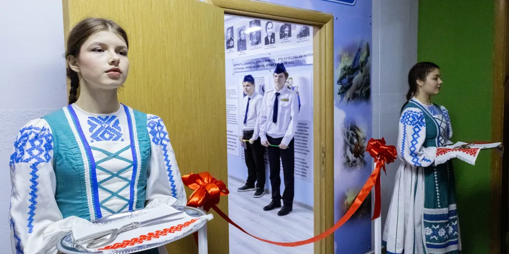 Открытие музейной комнаты «Отчизны верные сыны»