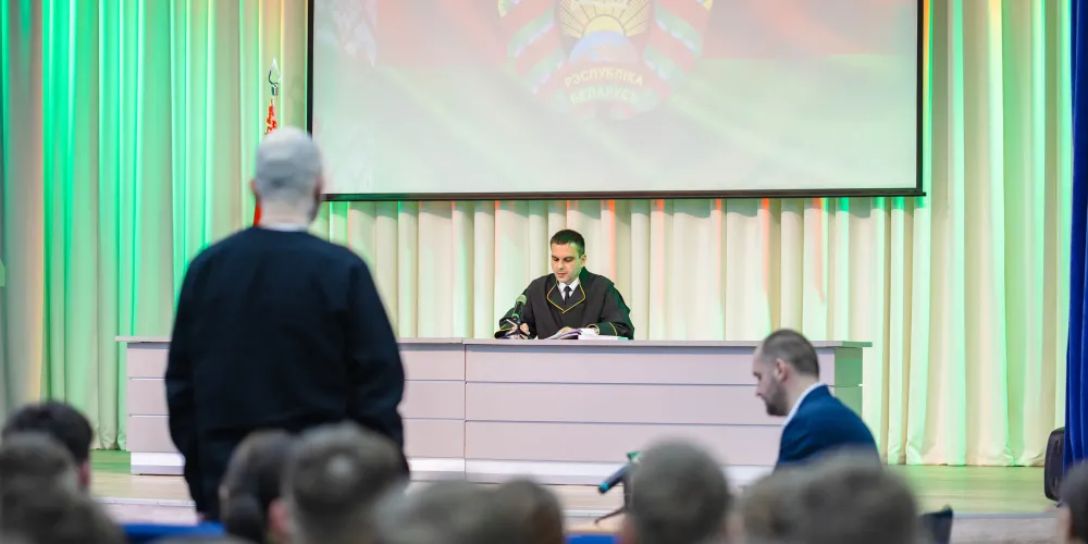 Выездное заседание суда Советского района г. Минска
