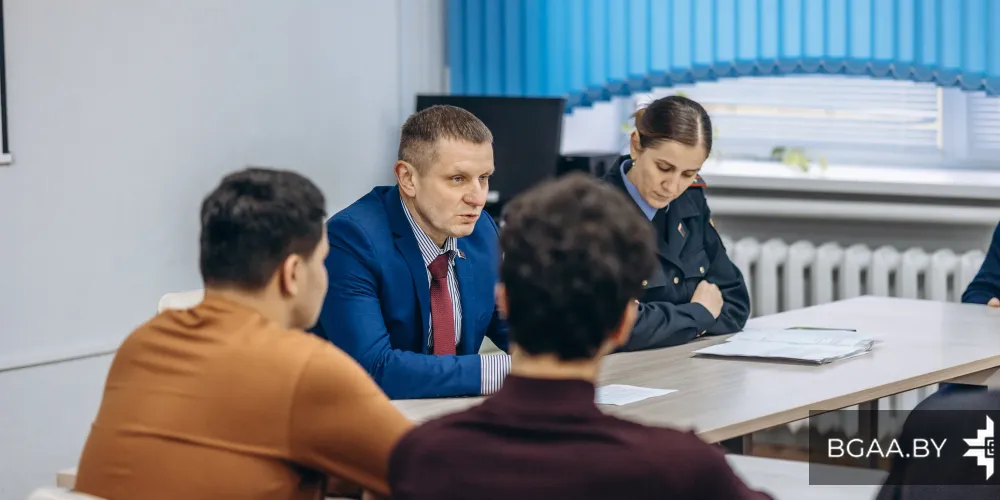 В БГАА состоялась встреча в целях профилактики правонарушений и соблюдения миграционного законодательства 