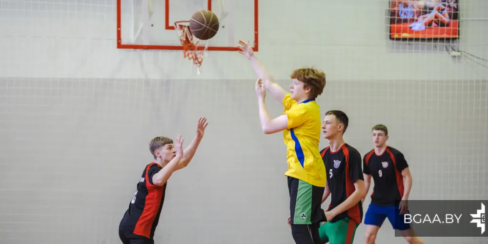 Спартакиада среди курсантов БГАА: баскетбол 3х3