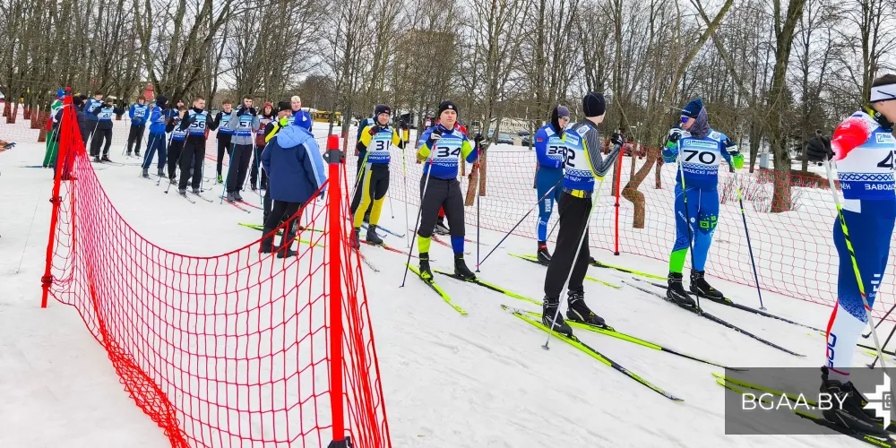 Сборная команда БГАА завоевала призовые места на районных соревнованиях по лыжным гонкам