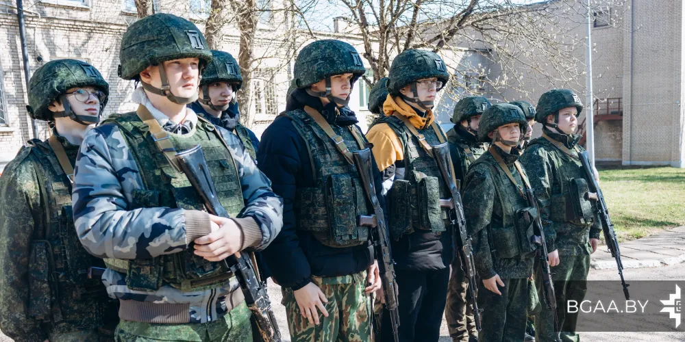 Профориентационная акция акция «Один день из жизни курсанта»