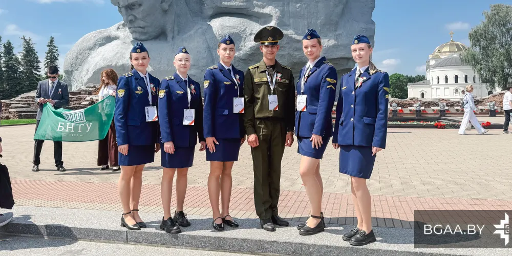Курсанты БГАА приняли участие в III Республиканском гражданско-патриотическом форуме «ЦИТАДЕЛЬ ПАМЯТИ: ЭХО ВОЙНЫ. СОХРАНИМ ПАМЯТЬ ВМЕСТЕ» 