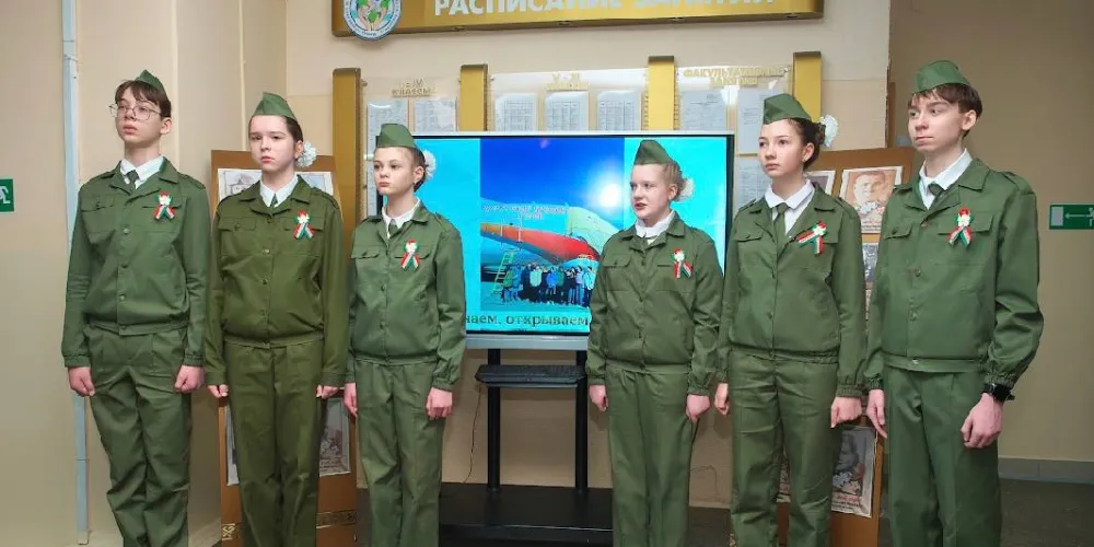 Представители БГАА приняли участие в открытии военно-патриотического клуба «АрМаДа»